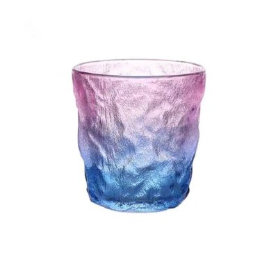 لیوان یخی 2 رنگ دلی گلس DELI GLASS ست 6 عددی