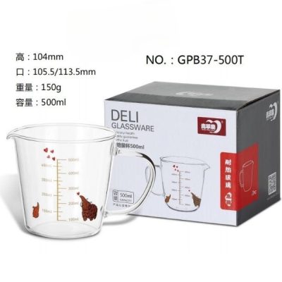 شیر جوش پیرکس 500 میل دلی گلس (Deli Glass)