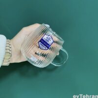 لیوان طره پیرکس 380 میل دلی deliglass ست 6 عددی