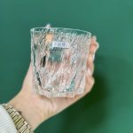 نیم لیوان طرح سنگ یخی دلی DELI GLASS – ست 6 عددی