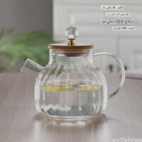 قوری پیرکس درب بامبو الماسی 1000 سی سی
