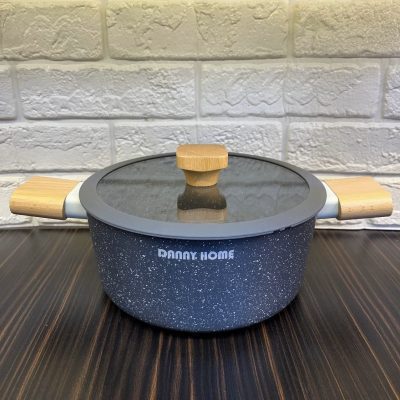قابلمه دسته چوبی چدن دنی هوم Danny Home - سایز 24 سانت
