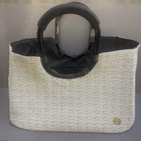 ساک خرید برزنتی چرمی WS