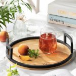 سینی چوبی گرد مدل دارکوب رایکا