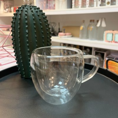 فنجان دوجداره پیرکس 250 میل