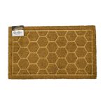پادری نارگیلی برجسته ورودی DOOR Mat طرح کندو