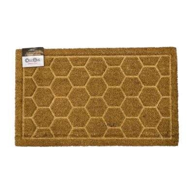 پادری نارگیلی برجسته ورودی DOOR Mat طرح کندو