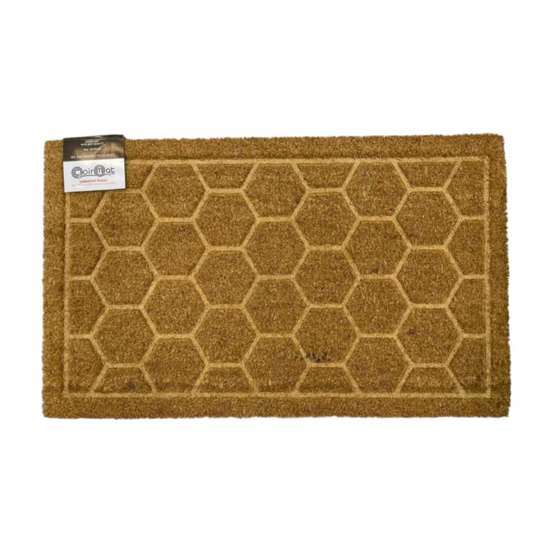پادری نارگیلی برجسته ورودی DOOR Mat طرح کندو