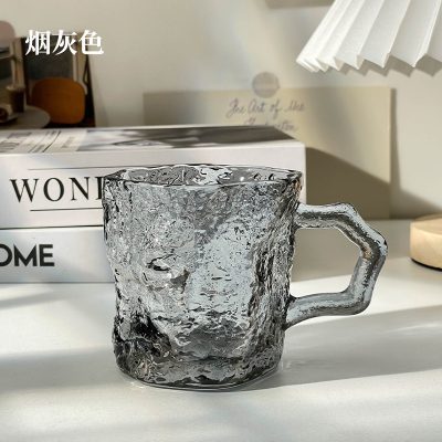 لیوان دفرمه یخی دسته دار جینگ یوان (JINGYUAN) دودی
