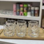 لیوان دفرمه شفاف DOYALEX GLASS ست 6 عددی