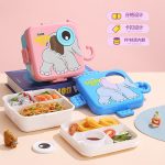 ظرف غذای طرح فیل دو طبقه