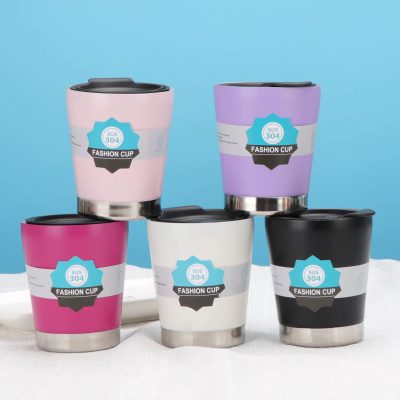 تراول ماگ استیل 318 میل مدل FASHION CUP