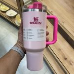 تراول ماگ تامبلر استنلی Quencher H2.O صورتی سرخابی