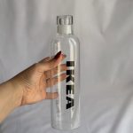 بطری IKEA شفاف زمان‌دار ۵۵۰ میل