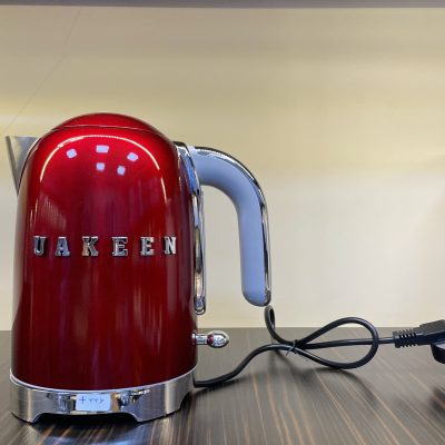 کتری برقی UAKEEN مدل ZL طرح اسمگ زرشکی