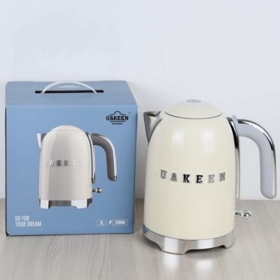کتری برقی UAKEEN مدل ZL طرح اسمگ کرم