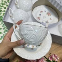 ست چایخوری ۱۲ پارچه گل‌دار کد 6110