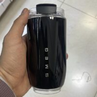 تراول ماگ اسمگ مشکی ۳۲۰ میل | لوگو CNC