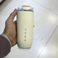 تراول ماگ اسمگ کرم ۴۸۰ میلی‌لیتر | لوگو CNC