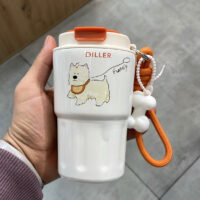 تراول ماگ 360 میل دیلر طرح سگ (DILLER) اورجینال