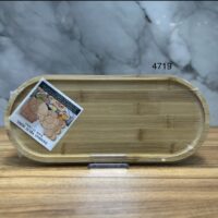 دیس بامبو بیضی ۱۵ × ۳۵ سانتی‌متر (اصلی وارداتی) کد4719