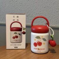 مینی فلاسک ۲۰۰ میل Diller طرح گیلاس JAM BEAR اورجینال