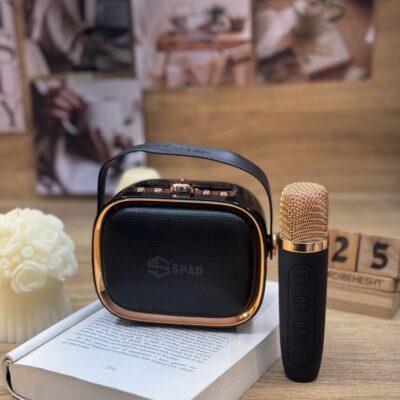 اسپیکر بلوتوثی قابل حمل اسپاد مدل SP-220 | همراه با میکروفون گارانتی دار
