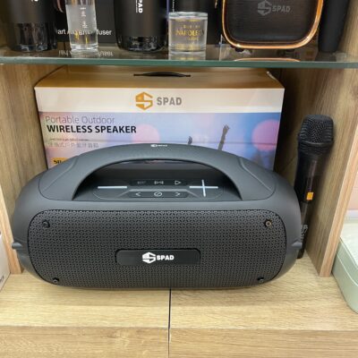 اسپیکر بلوتوثی قابل حمل اسپاد مدل SP-330 | همراه با میکروفون گارانتی دار