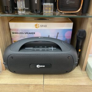 اسپیکر بلوتوثی قابل حمل اسپاد مدل SP-330 | همراه با میکروفون گارانتی دار