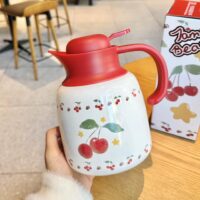 فلاسک طرح گیلاس دیلر ۹۸۰ میل اورجینال | Diller Cherry 980ml