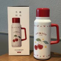 فلاسک دیلر گیلاسی 1500 میل Diller طرح Jam&Bear