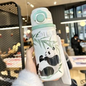 فلاسک دیلر ۶۲۰ میلی‌لیتر بامبو پاندا | Diller Panda Insulated Water Bottle