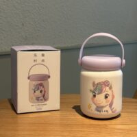 نمای روبه‌رو فلاسک طرح پونی D9443