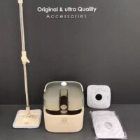تی چرخشی دو مخزنه دبلیو اس مدل اولترا سطل‌دار کد ۷۰۰ وانیلی | WS700 Ultra اورجینال با پد میکروفایبر